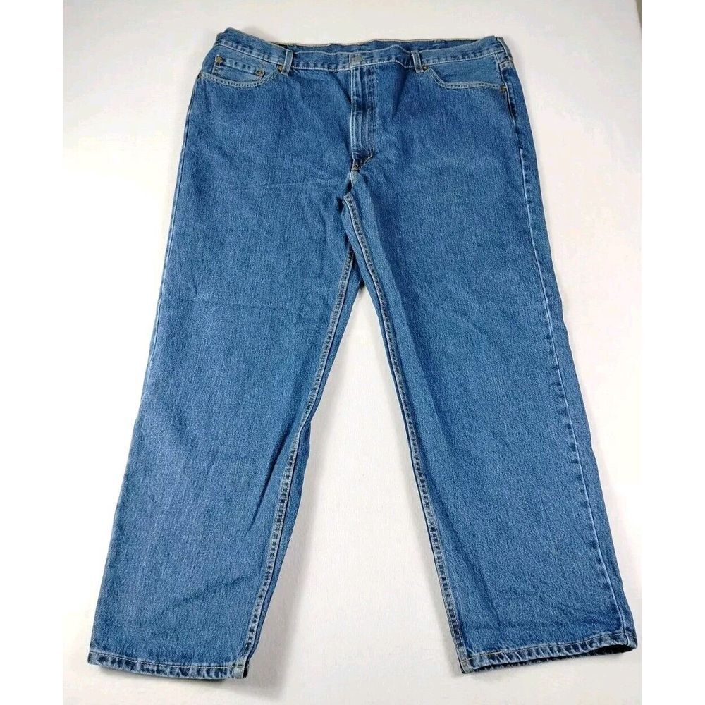 Levi Strauss‎ Jeans Men's 48 Blue 550 Dark Wash Cowboycore Westerncore Casual